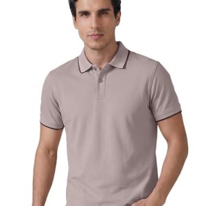 XYXX Accent Men's Solid Cotton Polo T Shirt | Collar Tshirts | Half Sleeves | Solid-Slim Fit